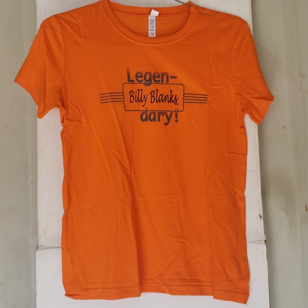 Orange Tae Bo "Legendary Billy Blanks" Fit T-Shirt